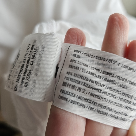 White Tiered Maxi dress with pockets - Picture 4 of 4